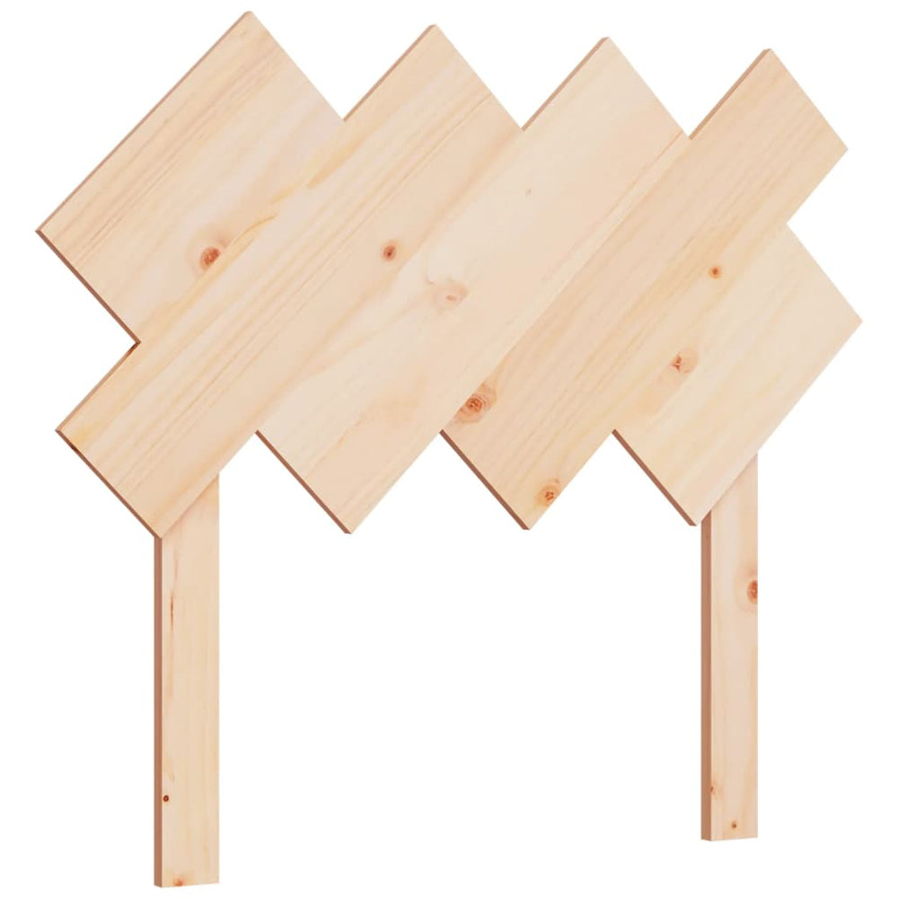 vidaXL Tête de lit 92x3x81 cm Bois de pin massif