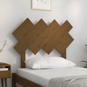 Honigbraunes Kopfteil aus Kiefernholz, 92cm