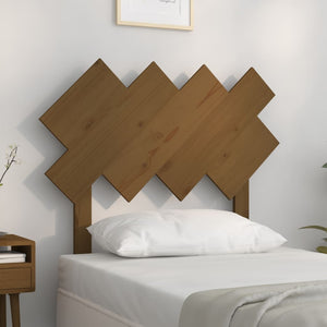 Honigbraunes Kopfteil aus Kiefernholz, 92cm