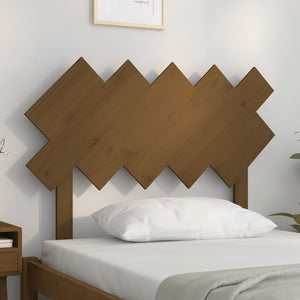 Honigbraunes Kiefer Massivholz Kopfteil 104cm