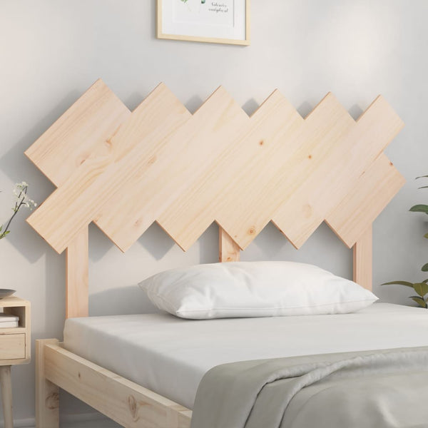 Bett Kopfteil Kiefer Massivholz 122,5 cm