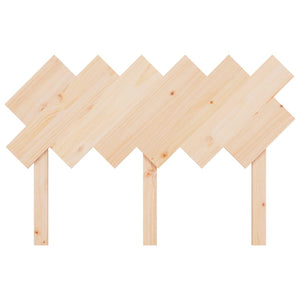 Bett Kopfteil Kiefer Massivholz 122,5 cm