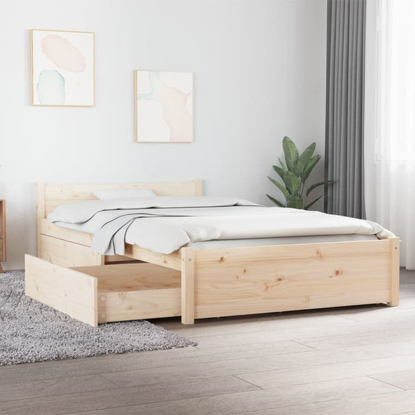 Bett mit Schubladen 90x200 cm