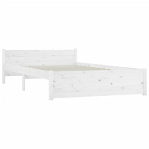 vidaXL Lit avec tiroirs Blanc 140x190 cm