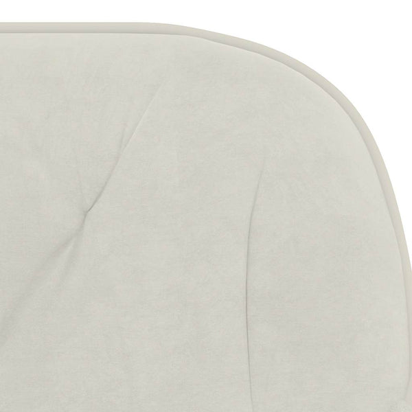 Esszimmerstühle 2 Stk. Drehbar Creme Samt