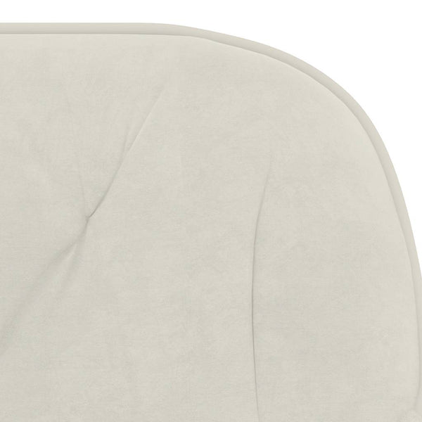 Esszimmerstühle 2 Stk. Drehbar Creme Samt