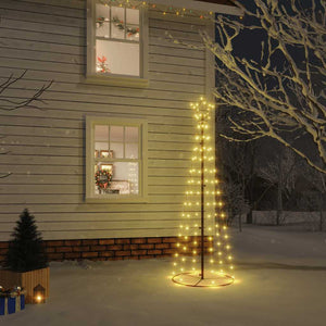 LED Weihnachtsbaum Kegel Warmweiß 180cm