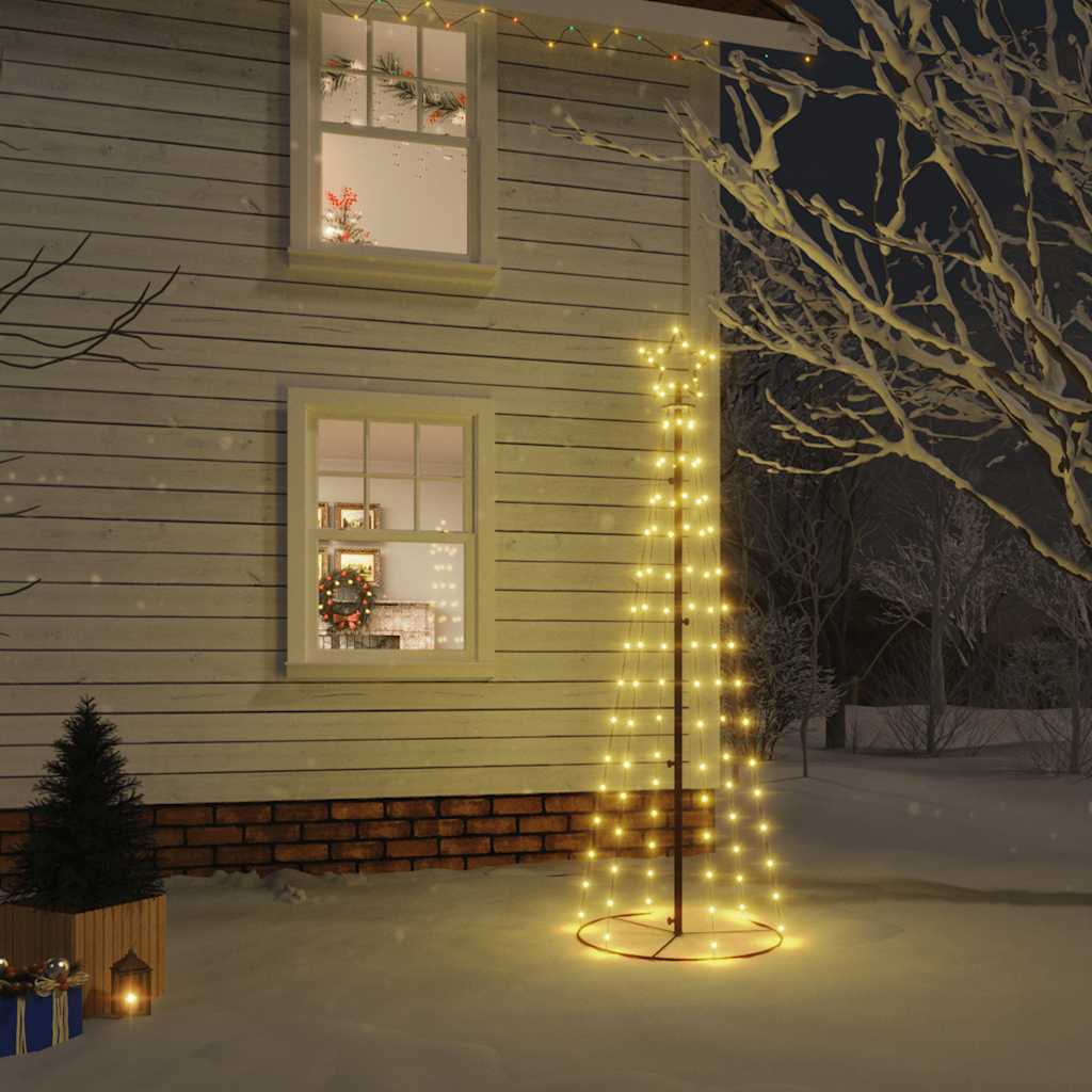 LED Weihnachtsbaum Kegel Warmweiß 180cm