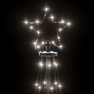 LED Weihnachtsbaum Kegel Kaltweiß 180cm