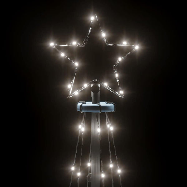 LED Weihnachtsbaum Kegel Kaltweiß 180cm