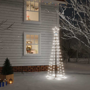 LED Weihnachtsbaum Kegel Kaltweiß 180cm