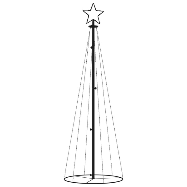 LED Weihnachtsbaum Kegelform Blau 180cm
