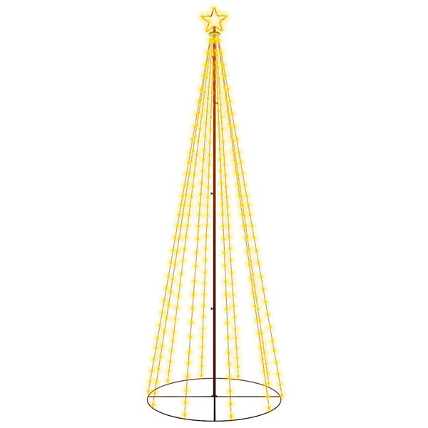 LED Weihnachtsbaum Kegel Warmweiß 300cm
