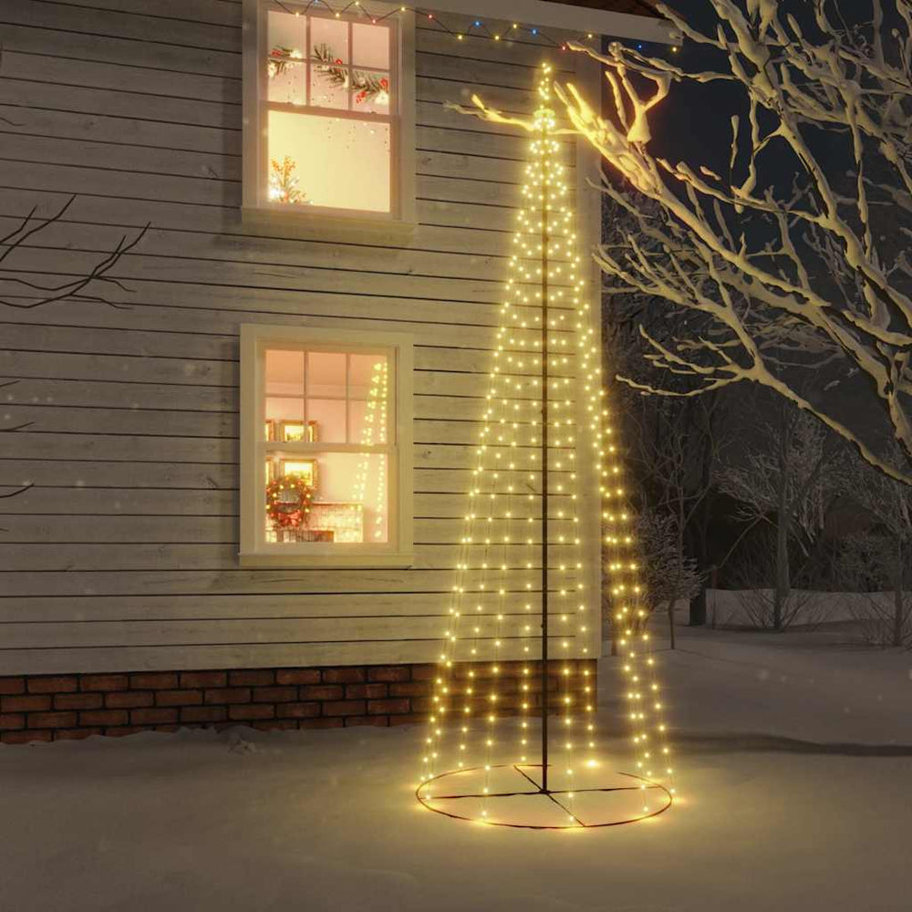 LED Weihnachtsbaum Kegel Warmweiß 300cm
