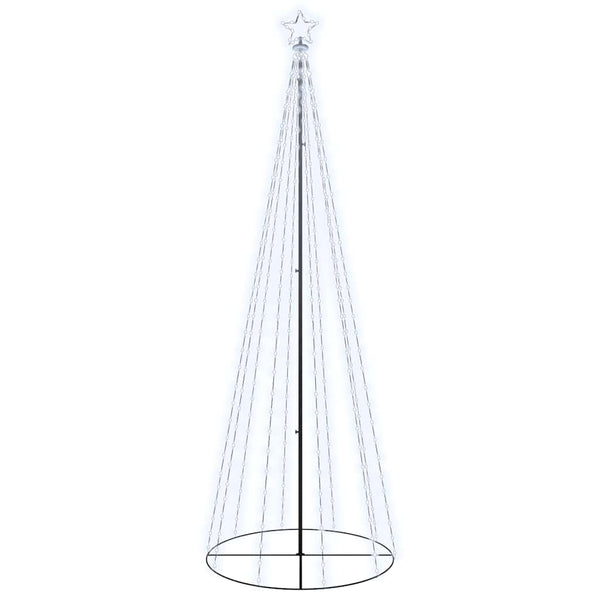 LED Weihnachtsbaum Kegel Kaltweiß 300cm