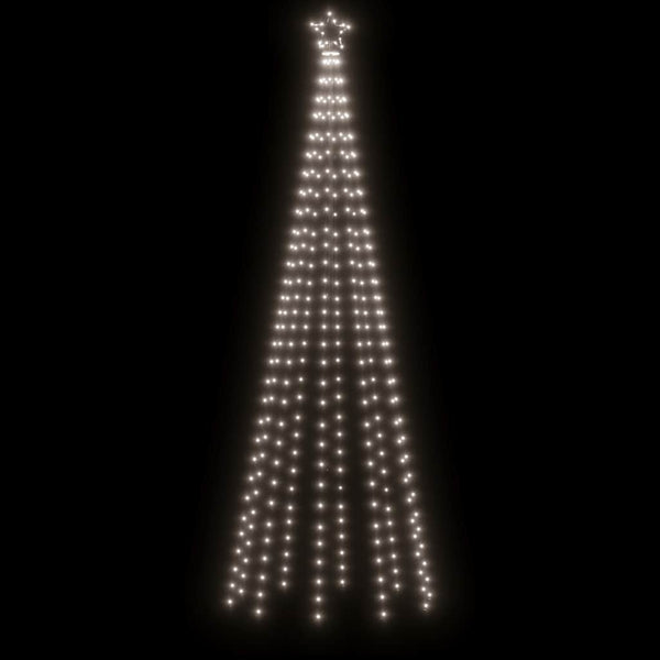 LED Weihnachtsbaum Kegel Kaltweiß 300cm