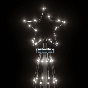 LED Weihnachtsbaum Kegel Kaltweiß 300cm