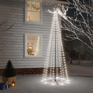 LED Weihnachtsbaum Kegel Kaltweiß 300cm