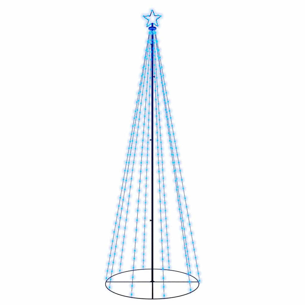 LED Weihnachtsbaum Kegel Blau 300cm