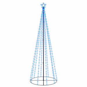 LED Weihnachtsbaum Kegel Blau 300cm