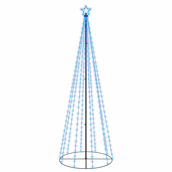 LED Weihnachtsbaum Kegel Blau 300cm