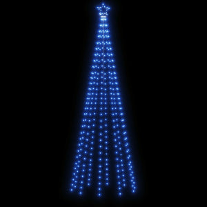 LED Weihnachtsbaum Kegel Blau 300cm