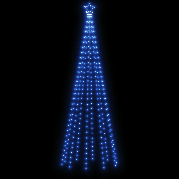 LED Weihnachtsbaum Kegel Blau 300cm