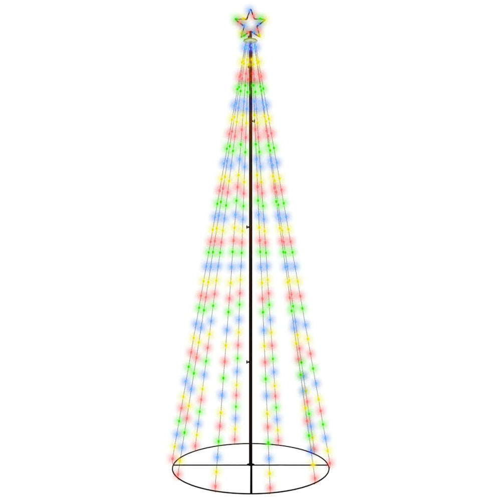 LED Weihnachtsbaum Kegel Mehrfarbig 300 cm