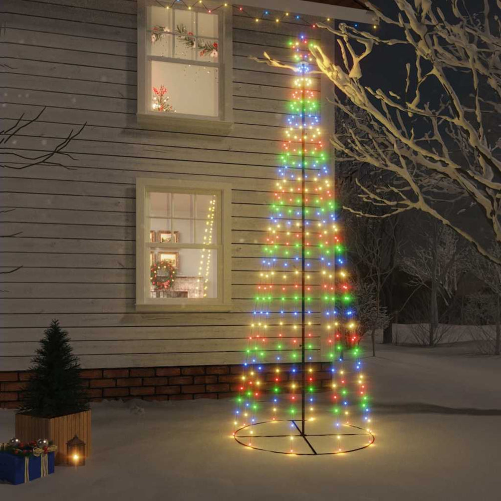 LED Weihnachtsbaum Kegel Mehrfarbig 300 cm