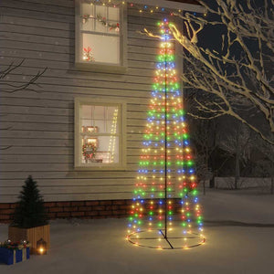 LED Weihnachtsbaum Kegel Mehrfarbig 300 cm