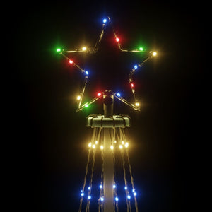 LED Weihnachtsbaum Kegel Mehrfarbig 500cm