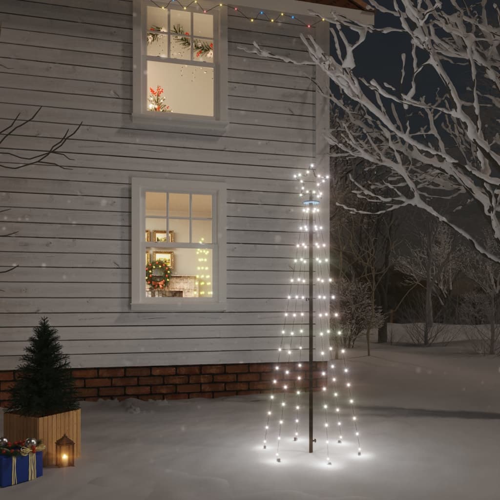 LED Weihnachtsbaum Kaltweiß 180cm