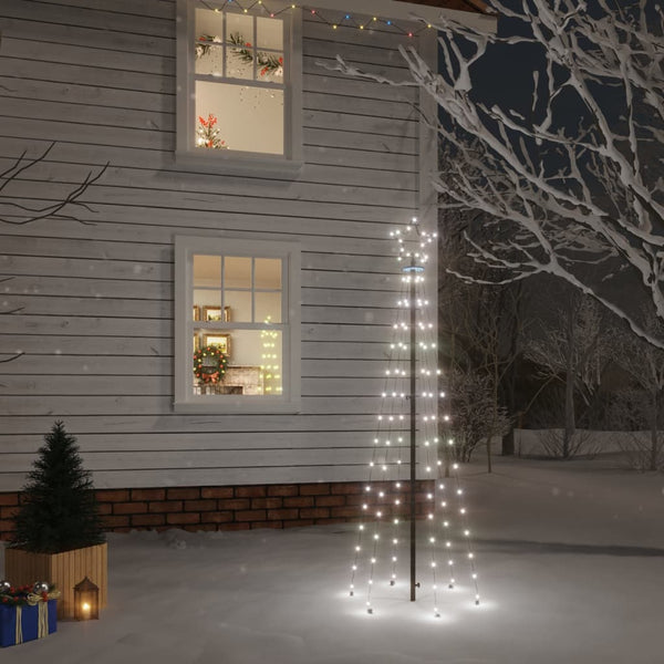 LED Weihnachtsbaum Kaltweiß 180cm