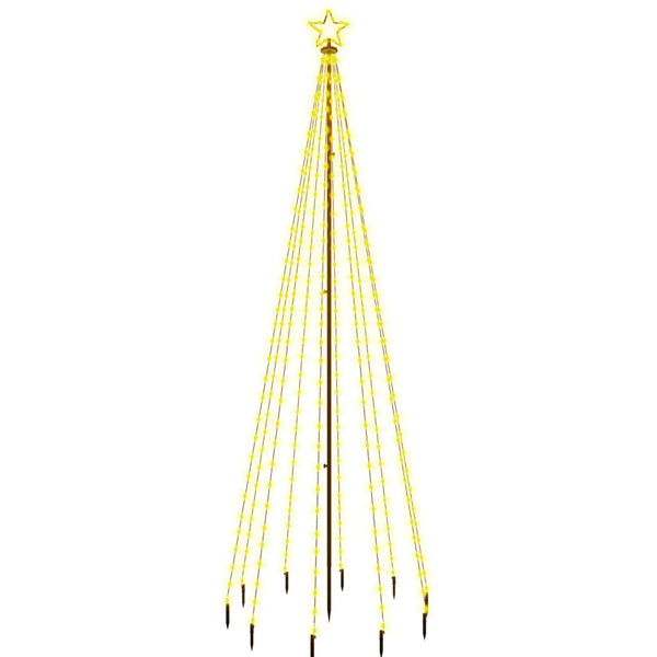LED Weihnachtsbaum 300 cm mit Erdnägeln