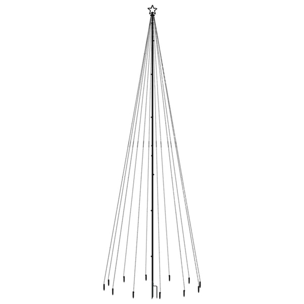 LED Weihnachtsbaum Kaltweiß 500cm