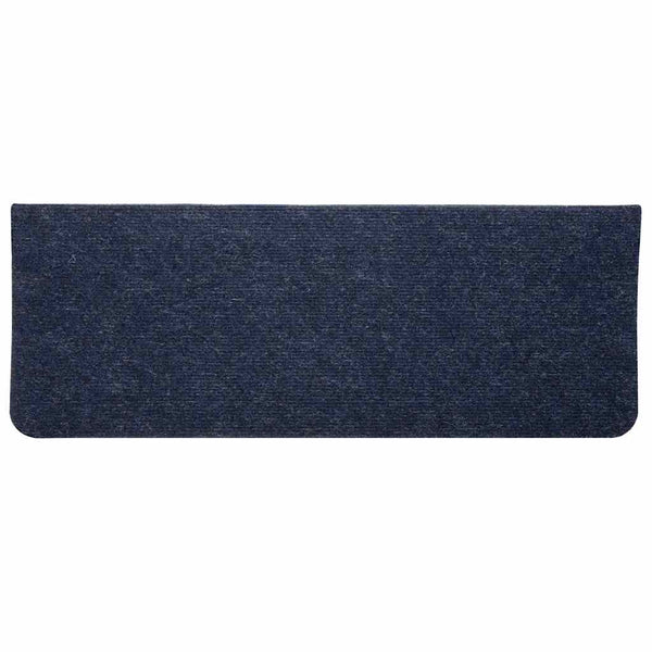 Selbstklebende Stufenmatten Blau, 15er Set