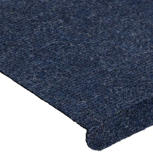 Selbstklebende Stufenmatten Blau, 15er Set