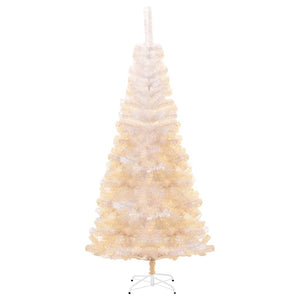 Weihnachtsbaum Künstlich Weiß Schillernd 240cm