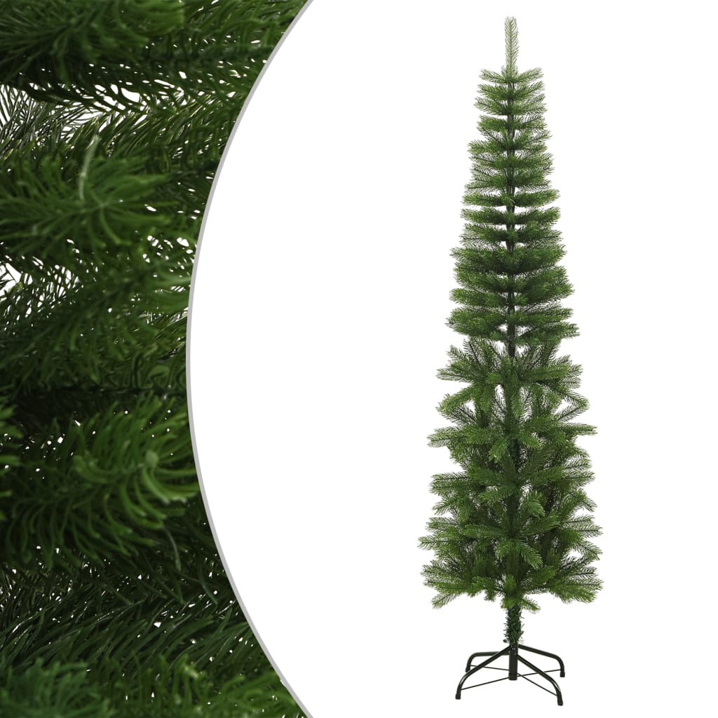 Schlanker künstlicher Weihnachtsbaum 210 cm