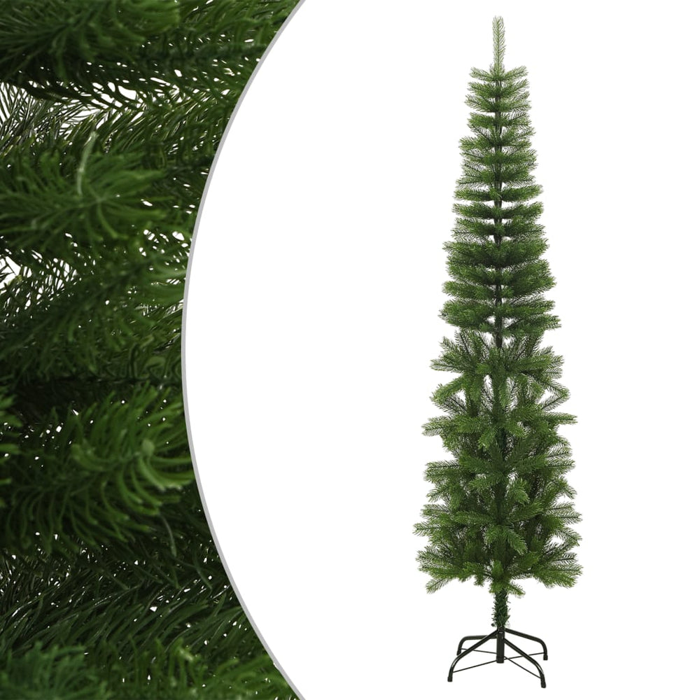 Schlanker künstlicher Weihnachtsbaum 240 cm