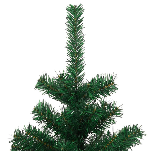 Spiral Weihnachtsbaum mit LED Grün 180cm