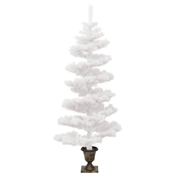 Spiral Weihnachtsbaum mit LED Weiß 120cm