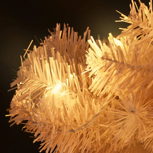 Spiral Weihnachtsbaum mit LED Weiß 120cm