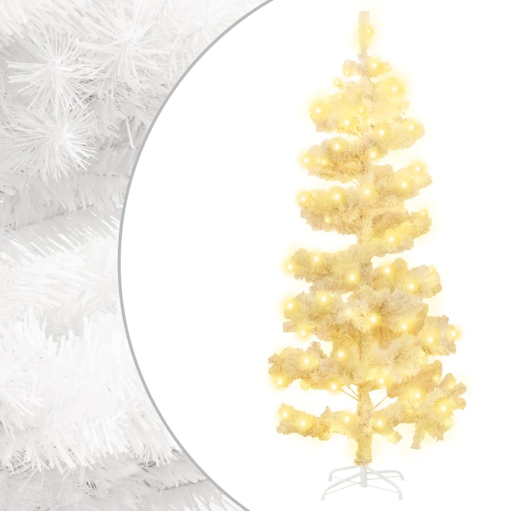 Spiral Weihnachtsbaum mit LED Weiß 150cm
