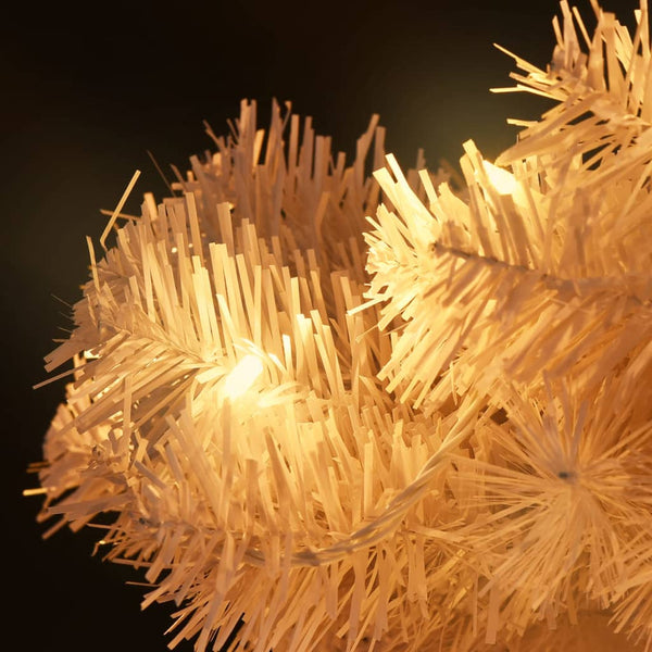 Spiral Weihnachtsbaum mit LED Weiß 180cm