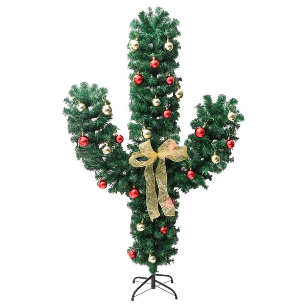 Weihnachtsdeko Kaktus LED Grün 180cm