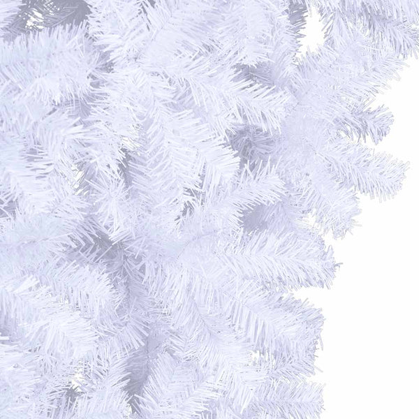 Umgedrehter, weißer Weihnachtsbaum, 210 cm