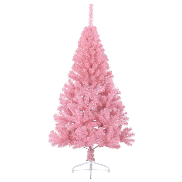Halb Weihnachtsbaum Rosa 120cm