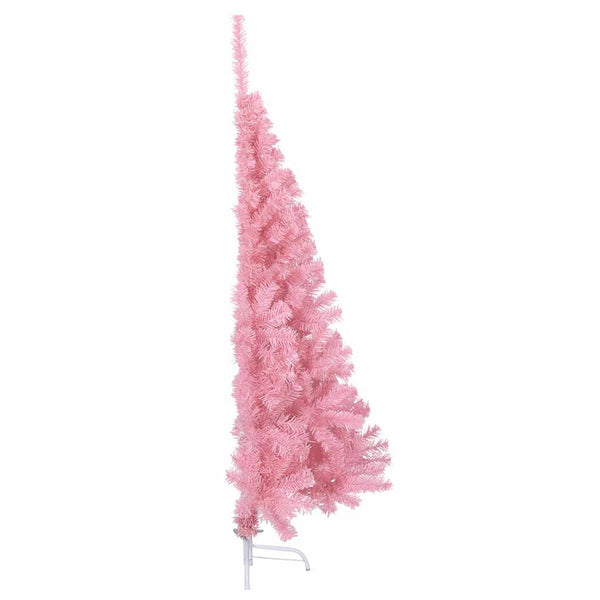 Halb Weihnachtsbaum Rosa 120cm
