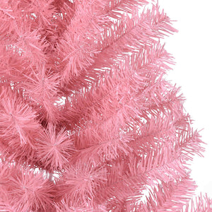 Halb Weihnachtsbaum Rosa 120cm